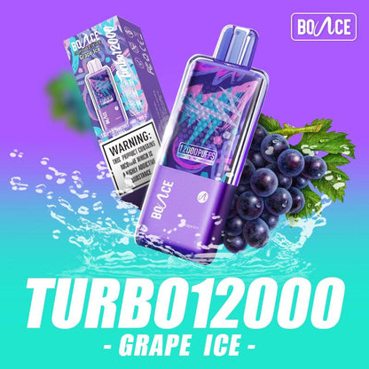 Bounce Turbo 12000 Puffs Disposable Vape 5% Nicotine