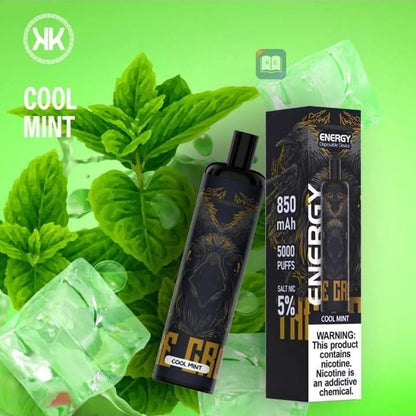 ENERGY Disposable Vape | 5000 puffs | Rechargeable.