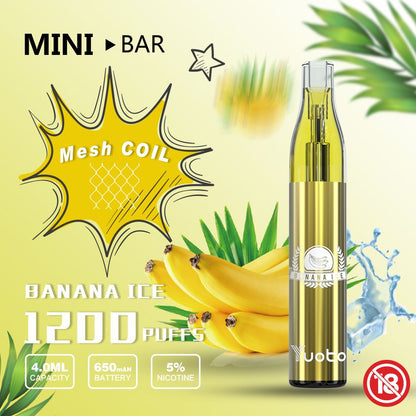 YUOTO Mini Bar Disposable 1200Puffs